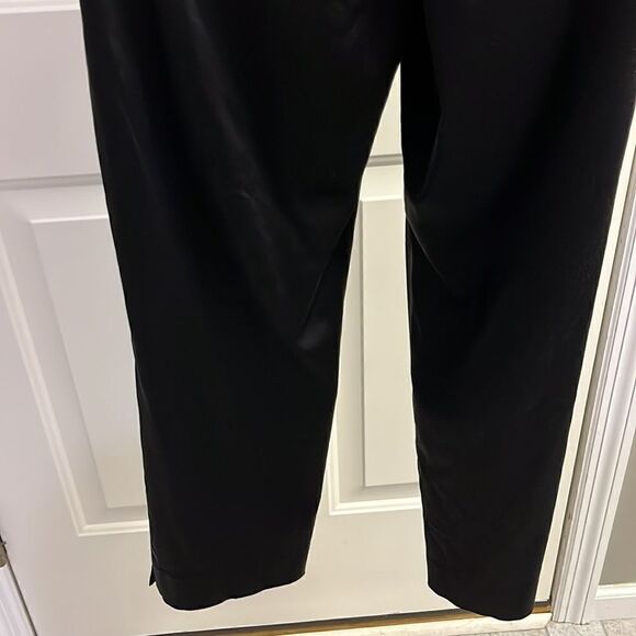 Talbots Black Faux Leather Curvy Petite Leggings w/ Side Closure- Size 14 Petite - Picture 11 of 16